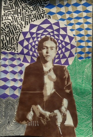 Frida (2016), mixed media